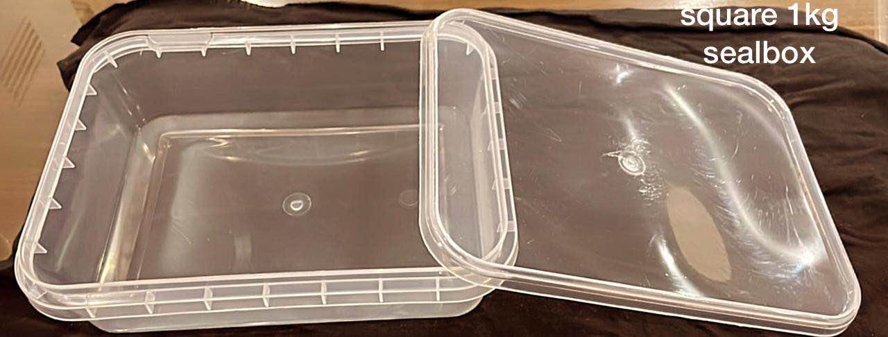 Rectangular Sealed Lock Box 1000 ML - Pack of 100 - SV Bazaar