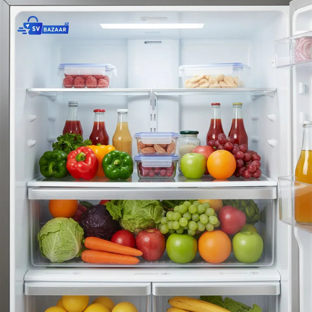 Fridge Mat - Clear Waterproof Mat for Refrigerator Shelf Protector Washable Storage Liner