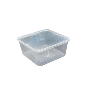 1500 ML Plastic Food Takeaway Containers - SV Bazaar
