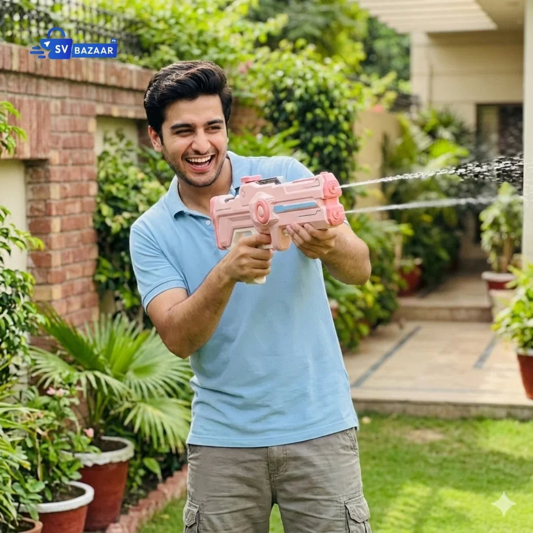 Electric Water Gun | Rechargeable High Pressure Water Gun Toy for Fighting & Outdoor Fun