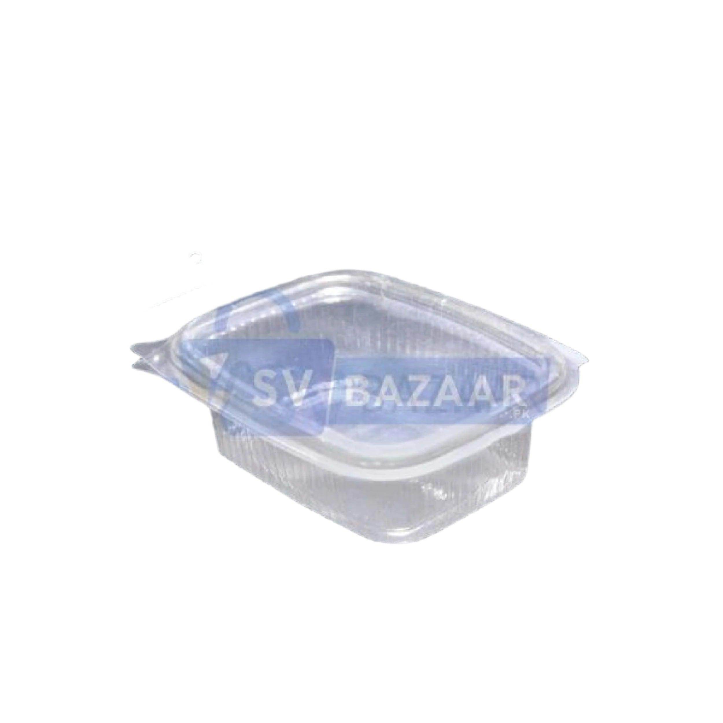 W-150 ML PET Plastic Salad Box - SV Bazaar