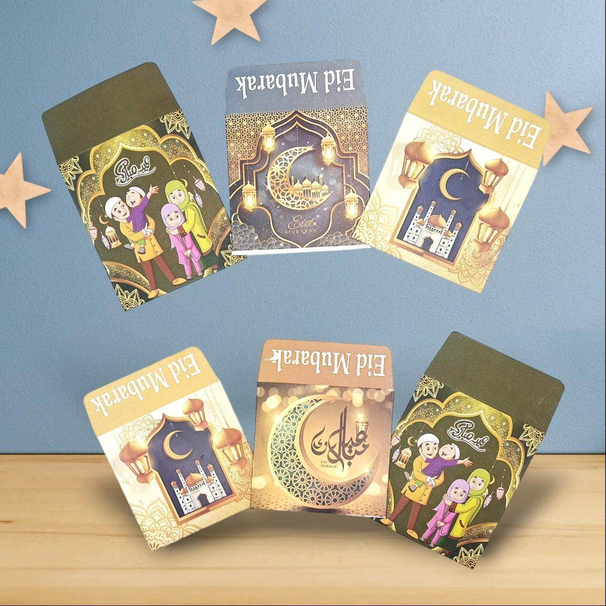 Eidi Envelopes | Customized Eid Mubarak Envelopes For Kids | Pack of 10 | EC-2 - SV Bazaar