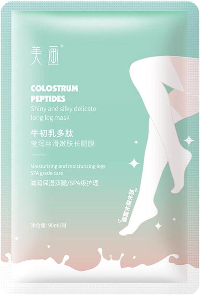 Leg mask, Irovami 1 Pair Comfort Polypeptide Moisturizing and Silky Foot Leg Wraps Leg Care - SV Bazaar