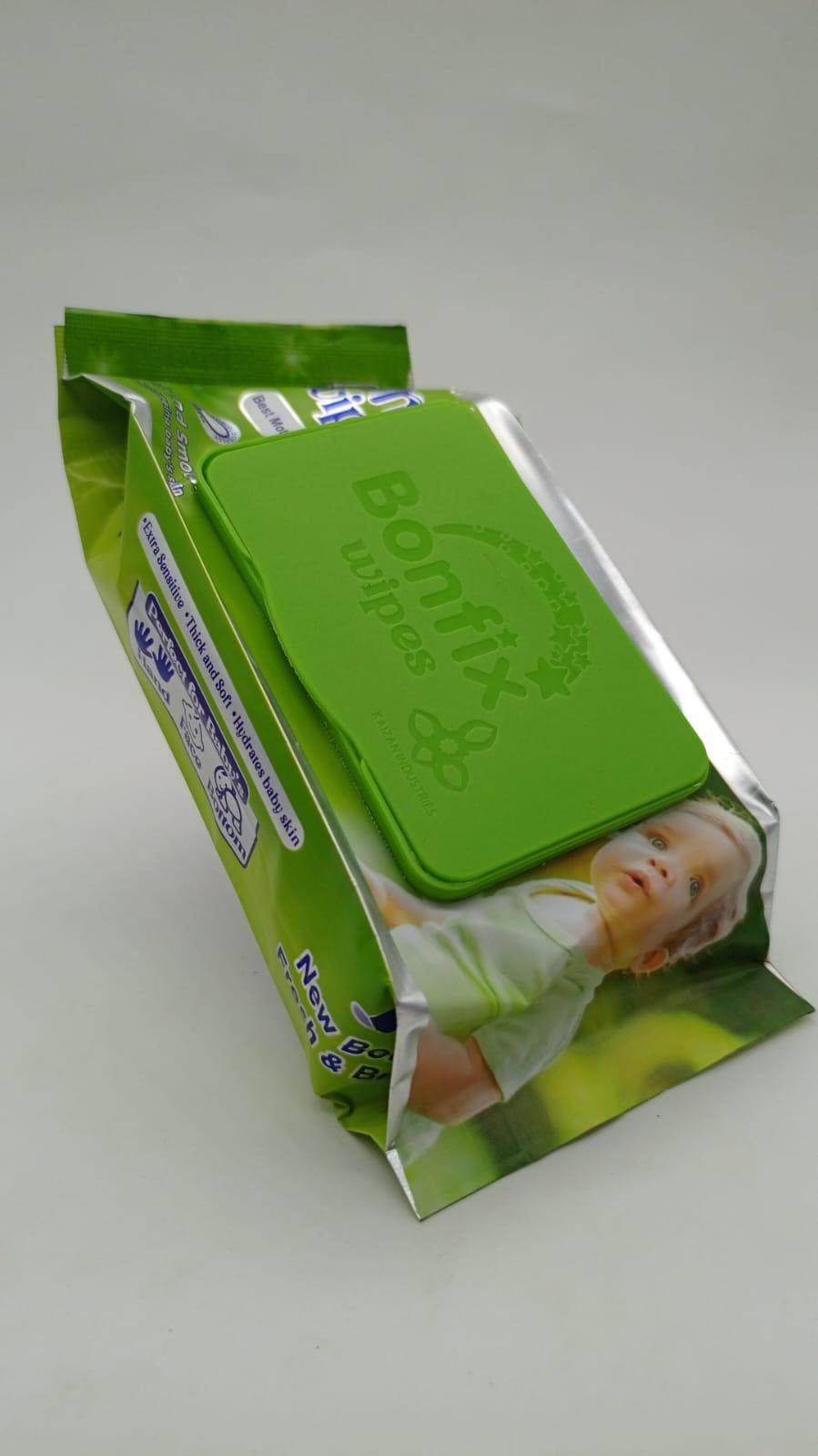 New Bonfix Baby Wipes with 80 Sheets - SV Bazaar