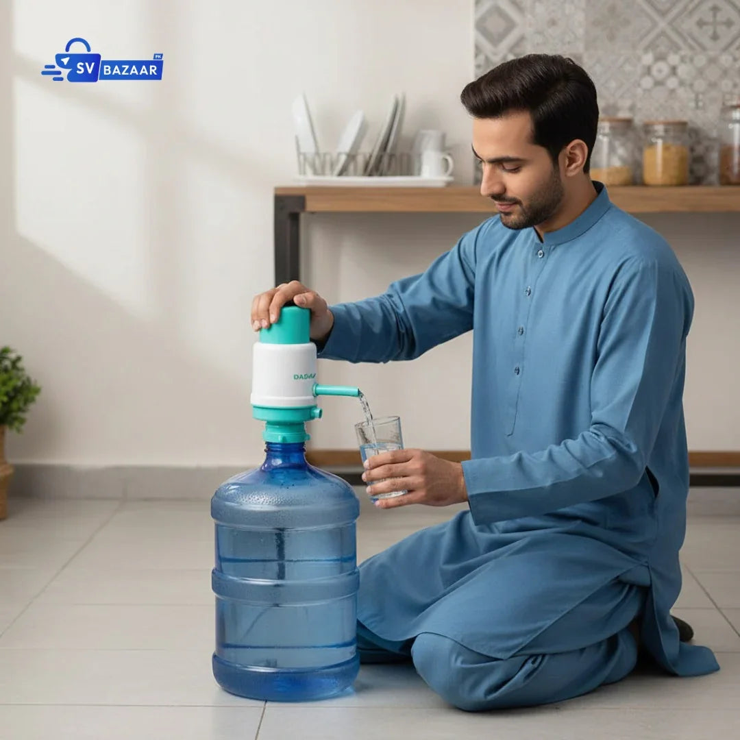 Hand Pump for Water Bottle | Manual Gallon Dispenser Hand Pump for Easy Refill Use