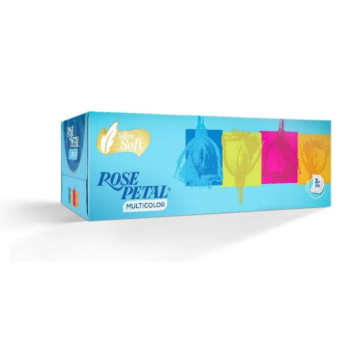 Rose Petal-MULTI COLOR Tissue Box - SV Bazaar
