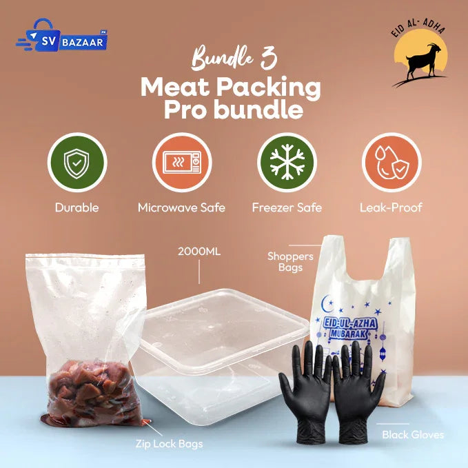Meat Packing Pro Bundle - Complete Storage & Handling Kit