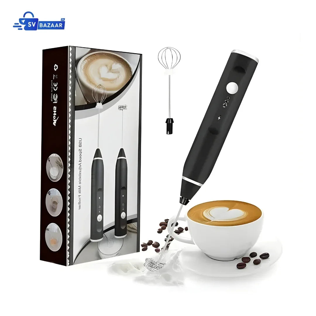 Electric Rechargeable Coffee Beater