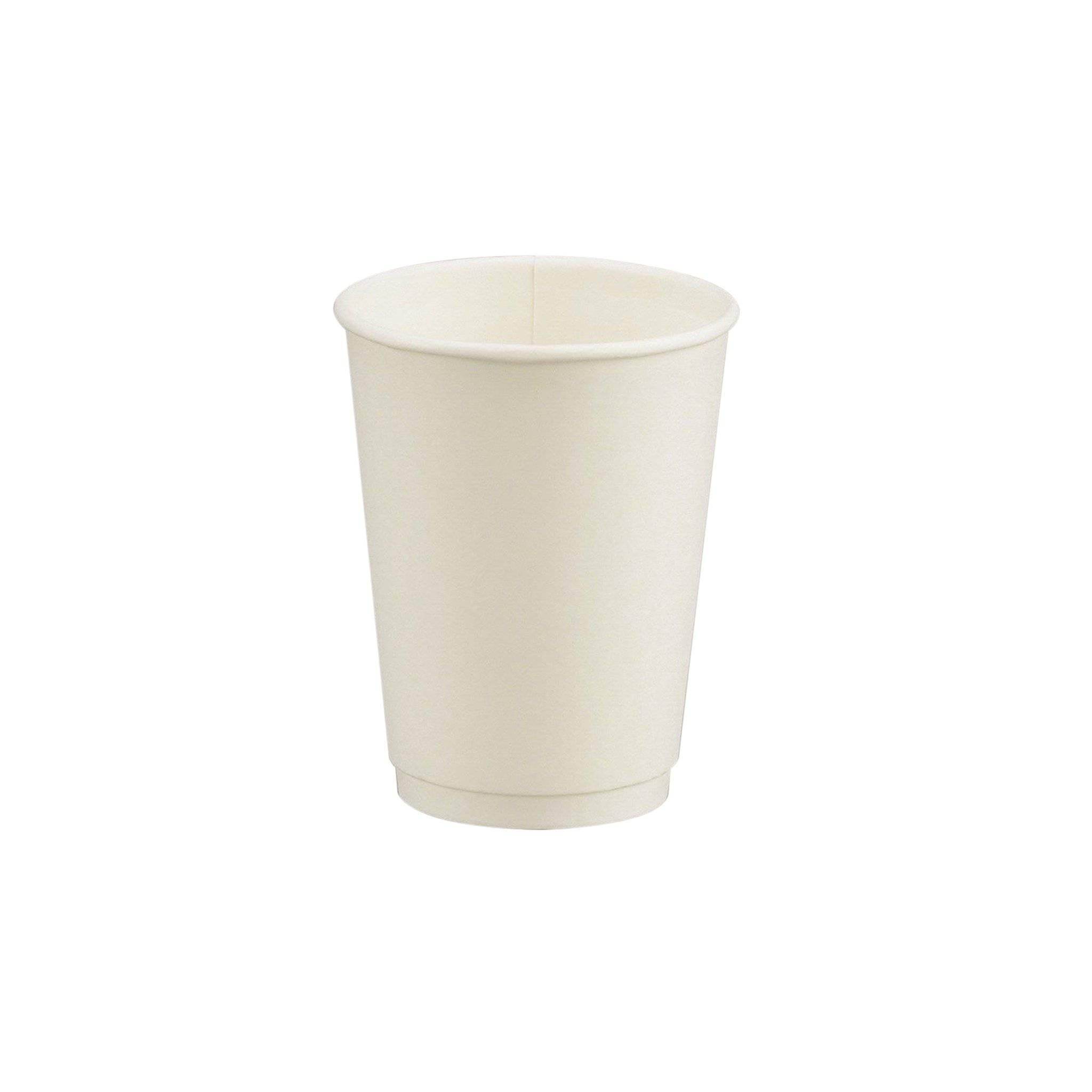 White paper cup 12 Onz (Pack of 100) - SV Bazaar