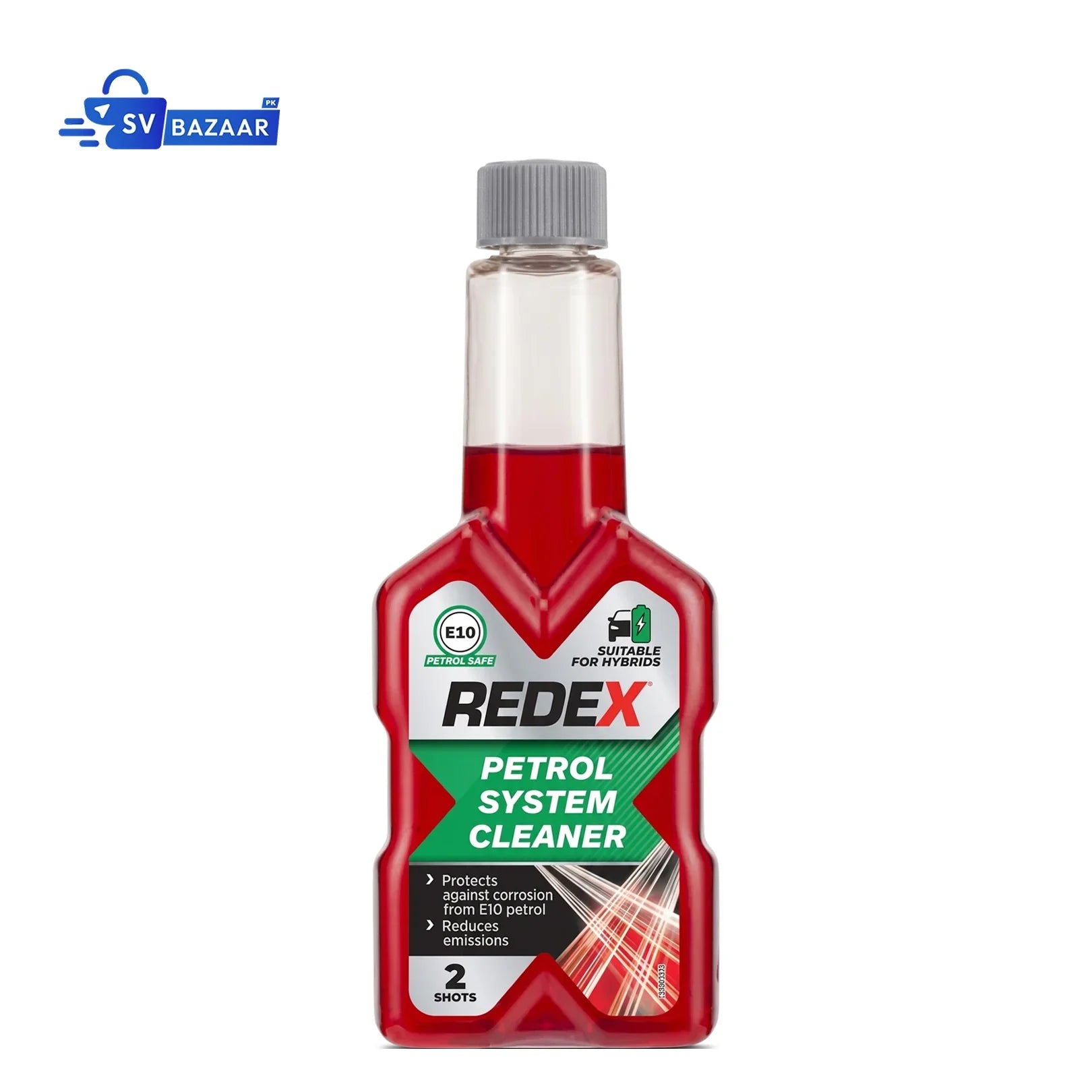 Redex Petrol System Cleaner 2 Shots - Fuel Injector Cleaner for Engine Performance, Petrol & Vehicle Fuel System Cleaning