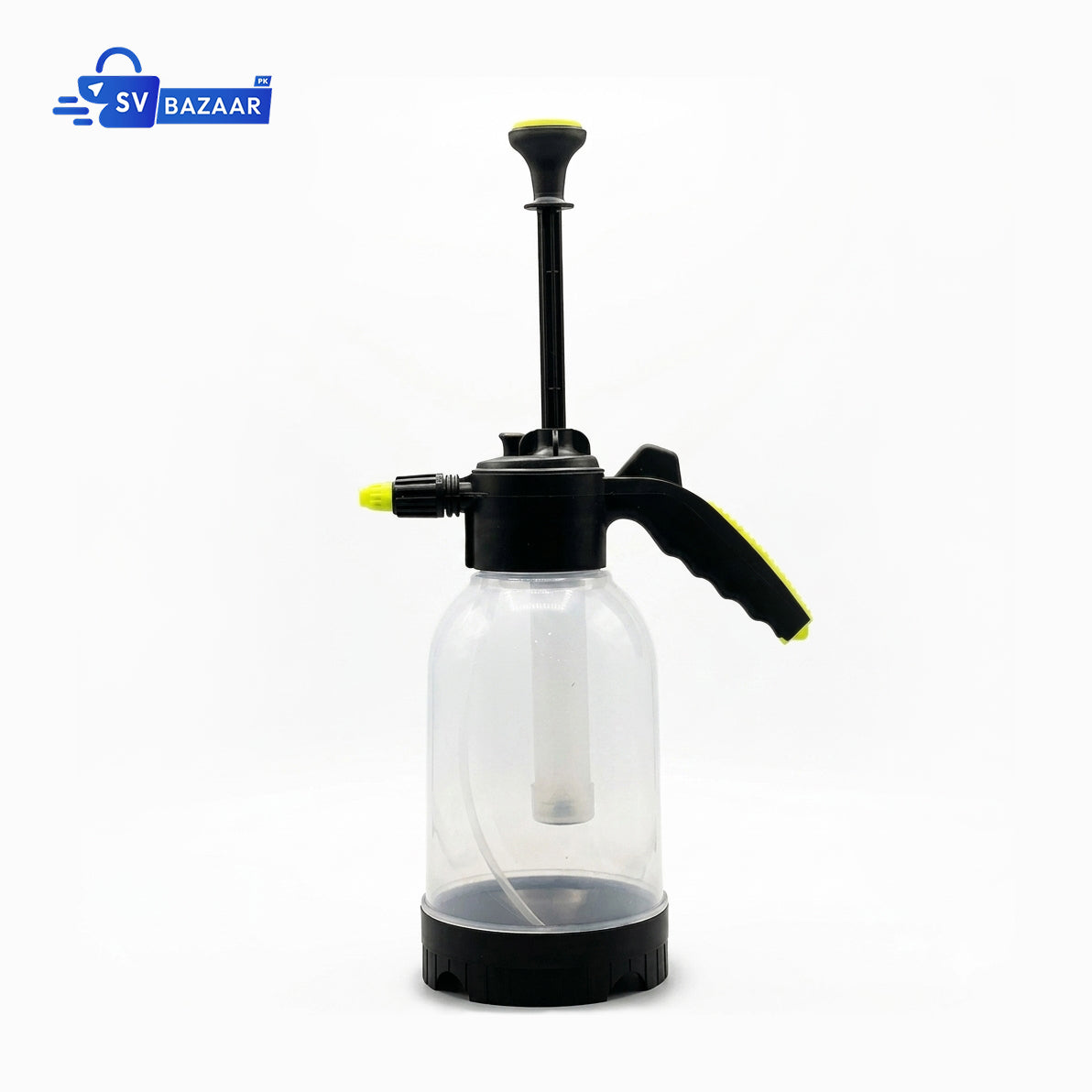 Water Spraying Bottle 2 Litre Portable Handheld Adjustable Nozzle Pressure Sprayer