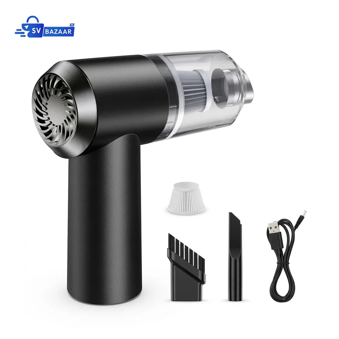 Cordless Vacuum Cleaner & Air Blower - Handheld Rechargeable Vacuum Cleaner for Car & Home Cleaning