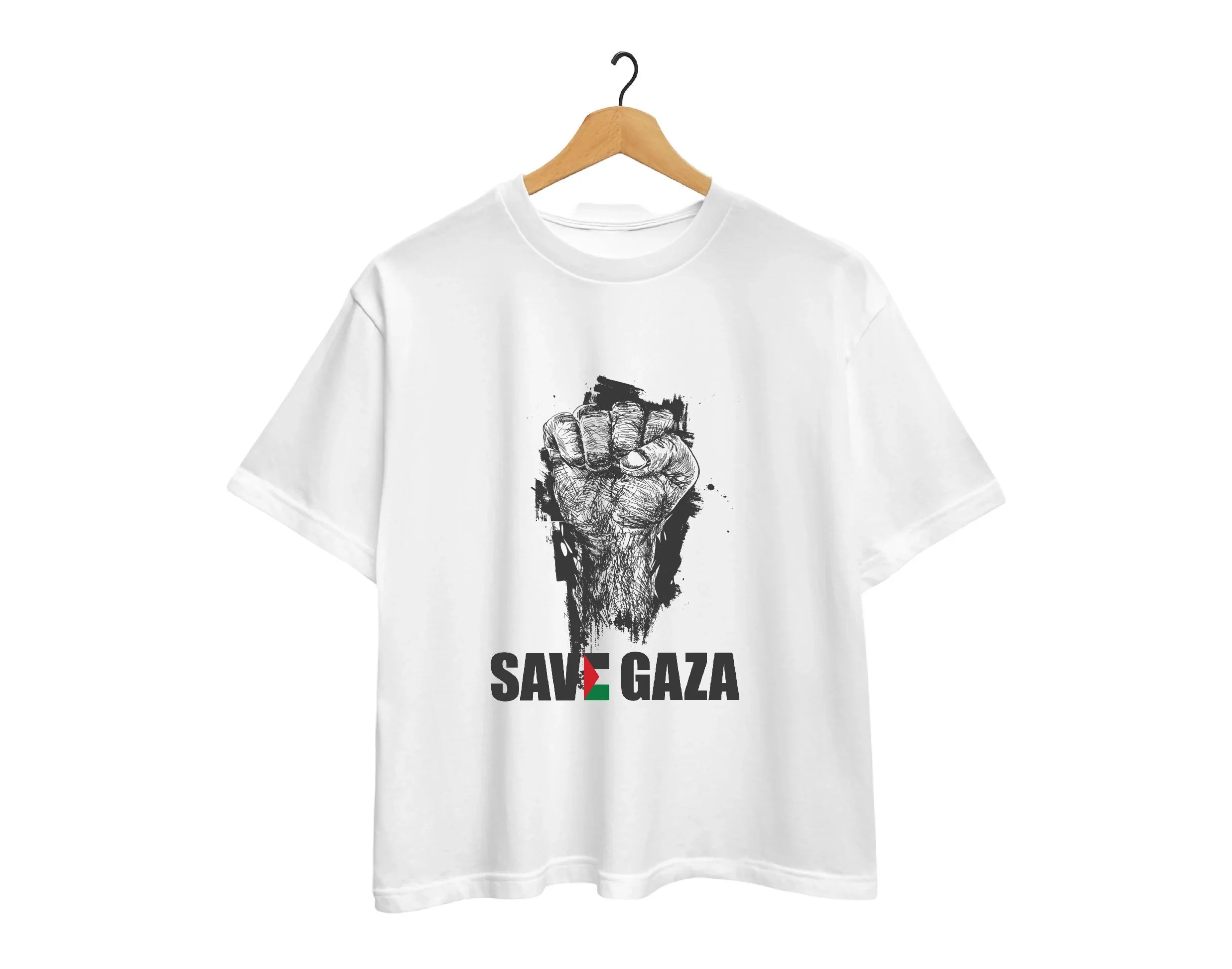 Save Gaza Resistance Fist T-Shirt