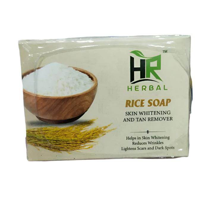 Rice Pure Skin Whitening And Tan Remover Soap - SV Bazaar