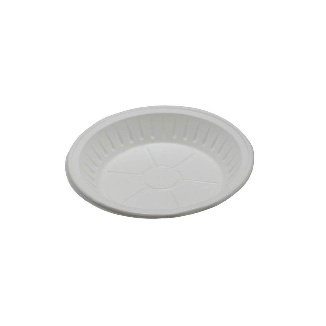 Disposable Plastic Plates Medium - Pack of 50 - SV Bazaar