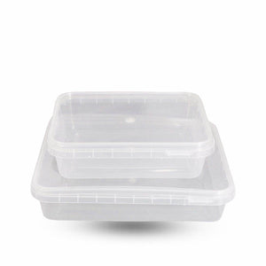 Rectangular Sealed Lock Box 500 ML - Pack of 100 - SV Bazaar