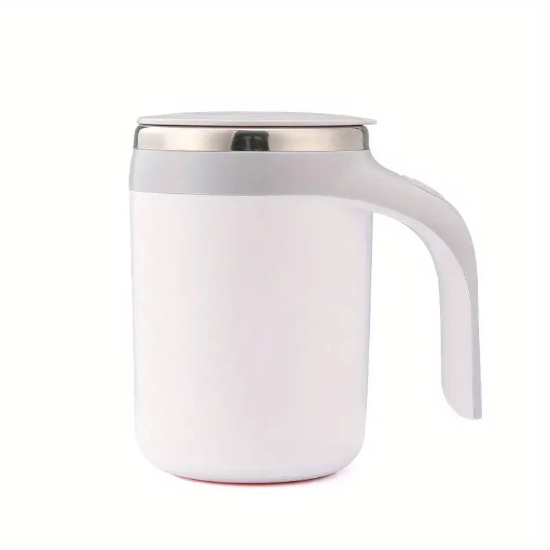 Fully Automatic Stirring Cup, Multifunctional Electric Coffee Mug, Lazy Rotating Magnetic Stainless Steel Milk Mug, And Travel Mug.