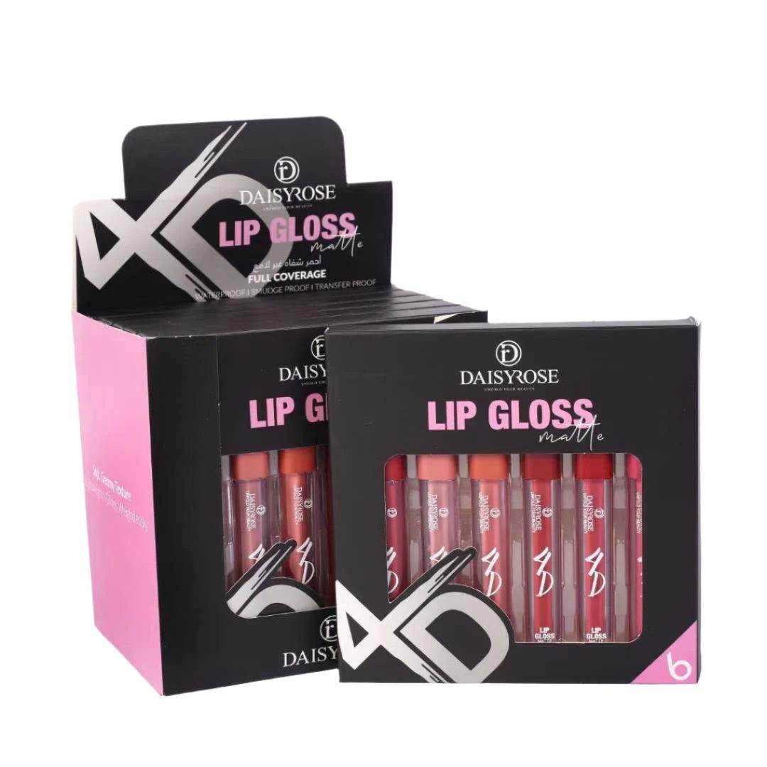 Daisy Rose Nude Lip Gloss (Pack of 6) - SV Bazaar
