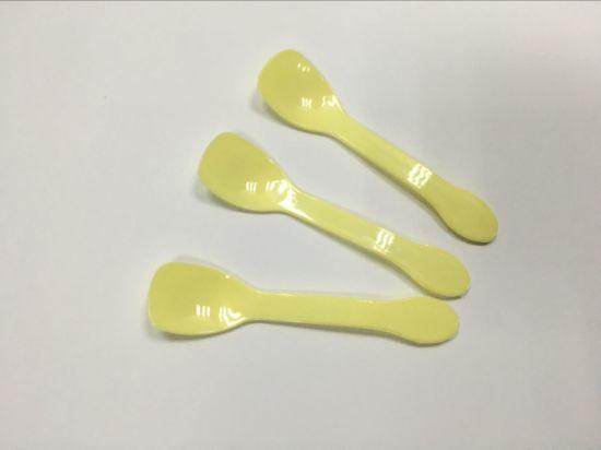 Plastic Disposible Ice Cream Spoon - Pack of 100 - SV Bazaar