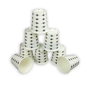Disposable Paper Cup - 6 Oz Pack of 100 - SV Bazaar