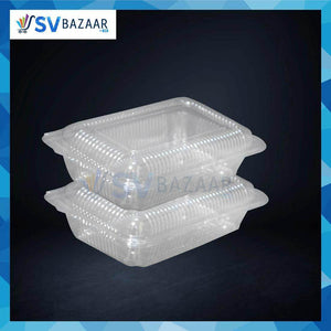 Frozen Food Plastic Box With Lid - H1 Pack of 100 - SV Bazaar