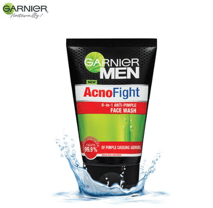 Garnier Men Acno Fight Anti-Pimple Face Wash 100g - SV Bazaar