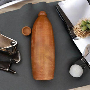 Desi Clay Water bottle 1000ml - SV Bazaar
