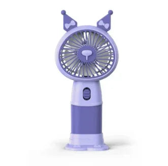 Mini Handheld Cute Fan with Mobile Stand