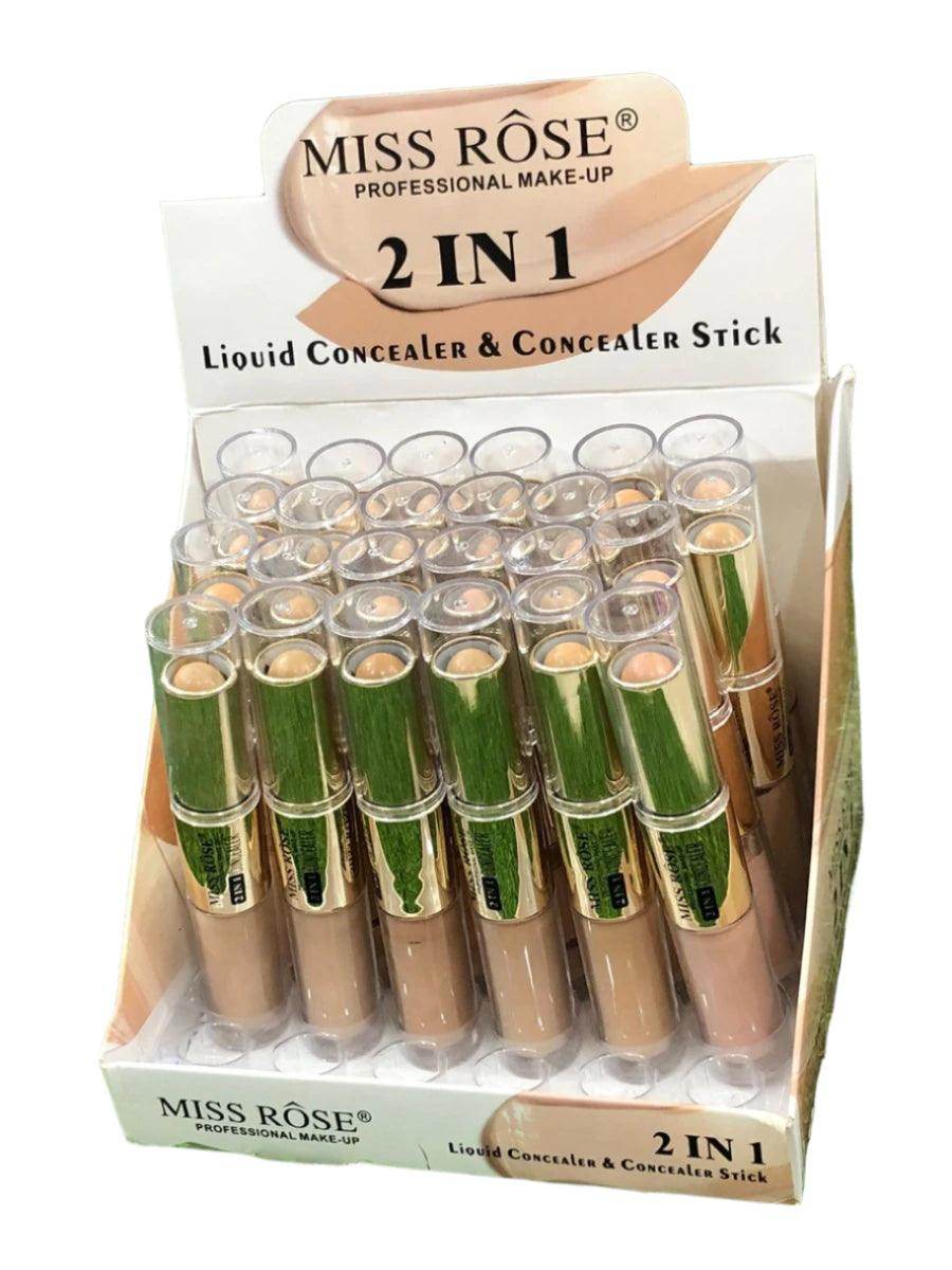 MISS ROSE 2 IN 1 Concealer (24-Pcs Box) - SV Bazaar