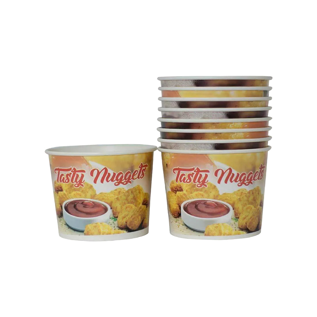 Paper Cup For Nuggets & Fries - Large Pack of 50 - SV Bazaar