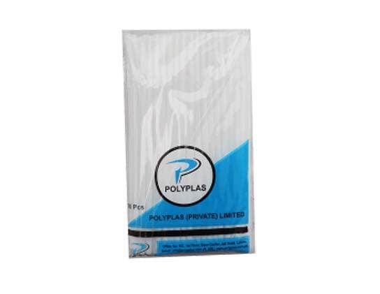Polyplas Straw White - Best Quality - SV Bazaar
