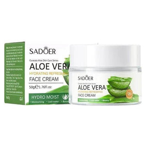 SADOER Aloe Vera hydrating Refreshing Face Cream 50g - SV Bazaar