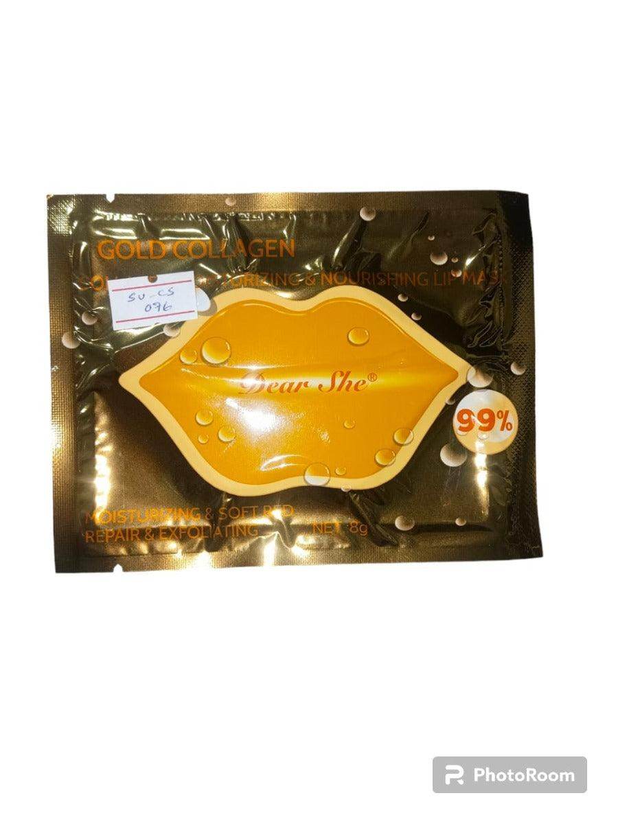 Dear She Gold Gollagen Moisturizing Nourishing Lips Mask - SV Bazaar
