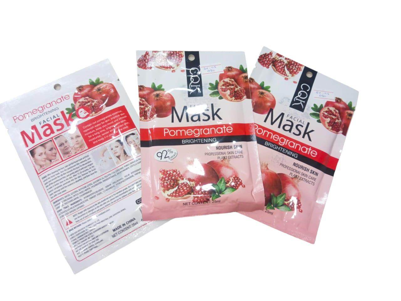 CQK Pomegranate Brightening Facial Mask - SV Bazaar