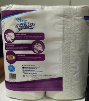 ZOOP KITCHEN TOWEL ROSE PETAL (twin pack) - SV Bazaar