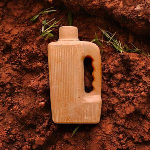 Vintage Clay Water Bottle - SV Bazaar