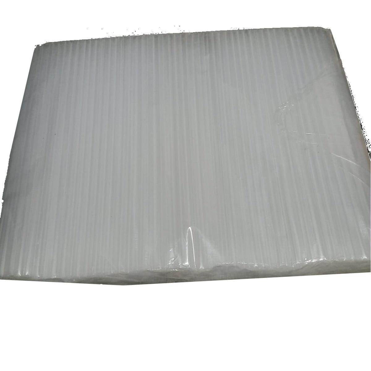 Crystal White Plastic Drinking Straws - SV Bazaar