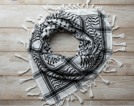 Printed Keffiyeh Scarf
