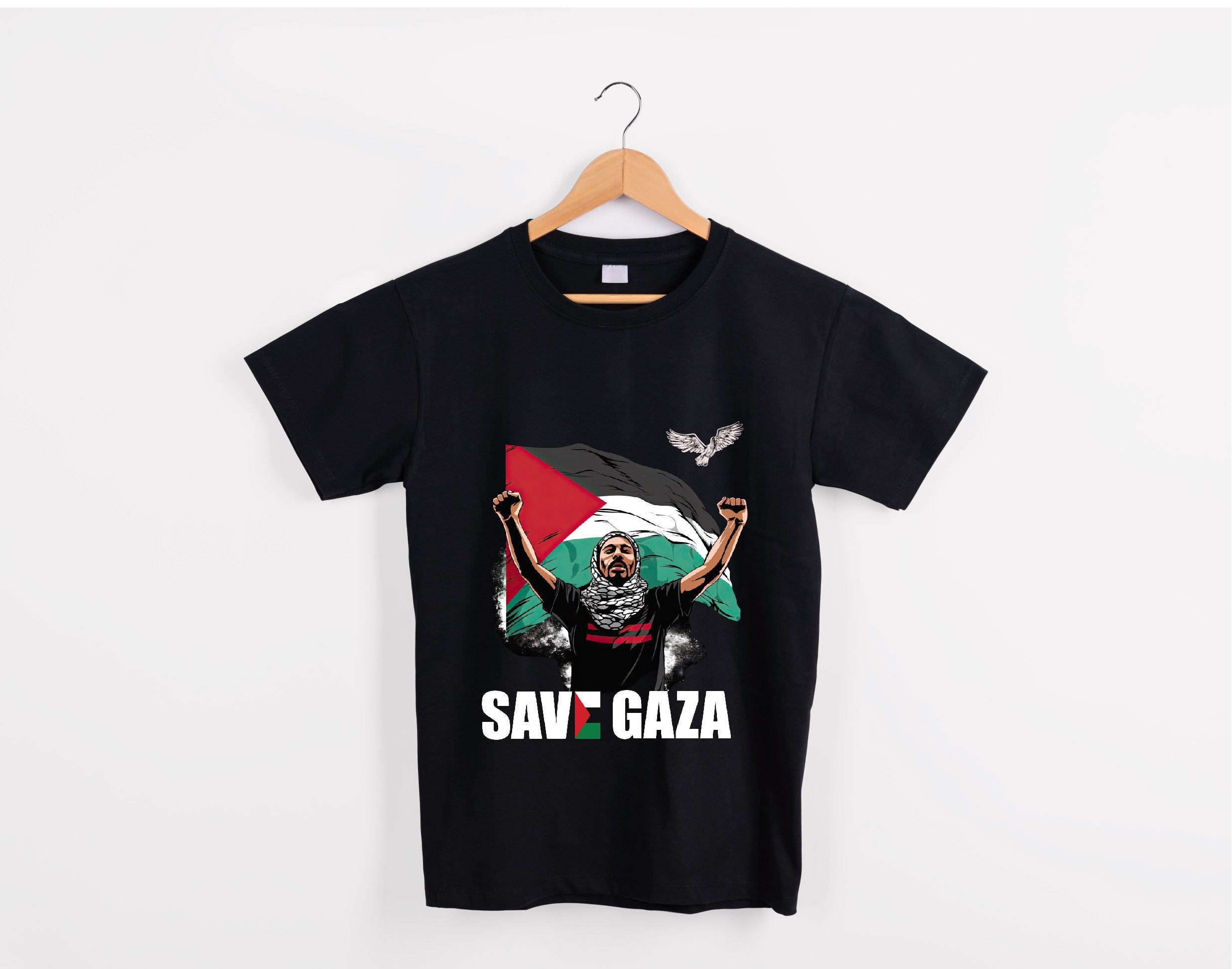 Palestine & Gaza Solidarity T-Shirts - Stand for Freedom
