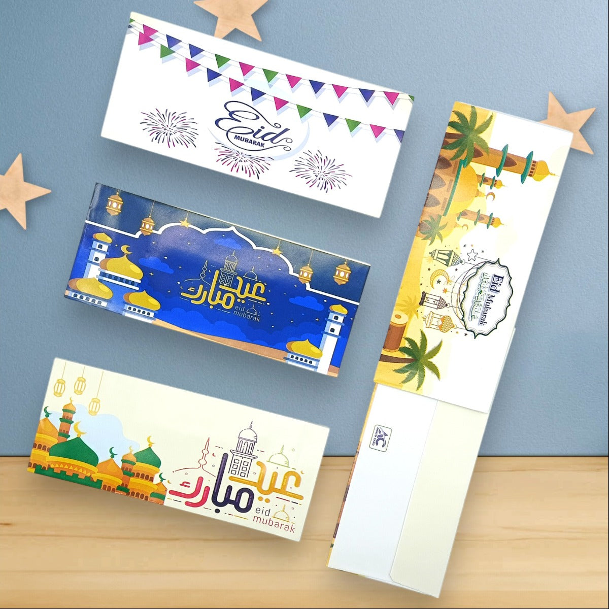 Eidi Envelopes | Customized Eid Mubarak Envelopes For Kids | EC-8