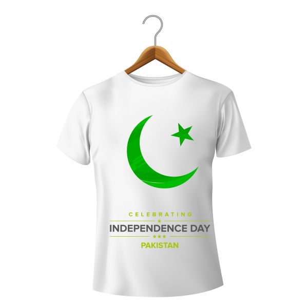 Pakistani Moon & Stars T-Shirt For Men