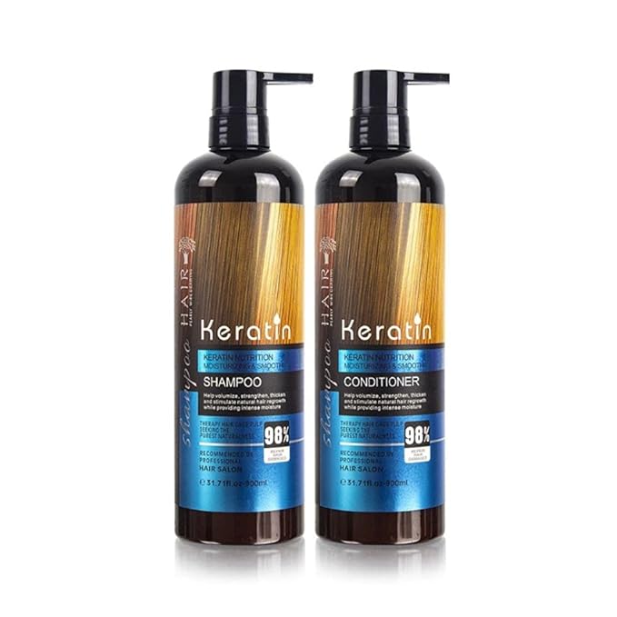 Keratin Hair Treatment Nutrition Moisturizing & Smooth Keratin Shampoo – 900ML