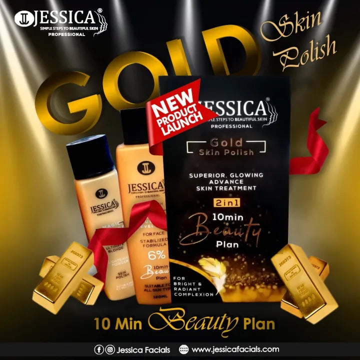 Jessica Skin Polish Gold & Tea Tree - 120ml