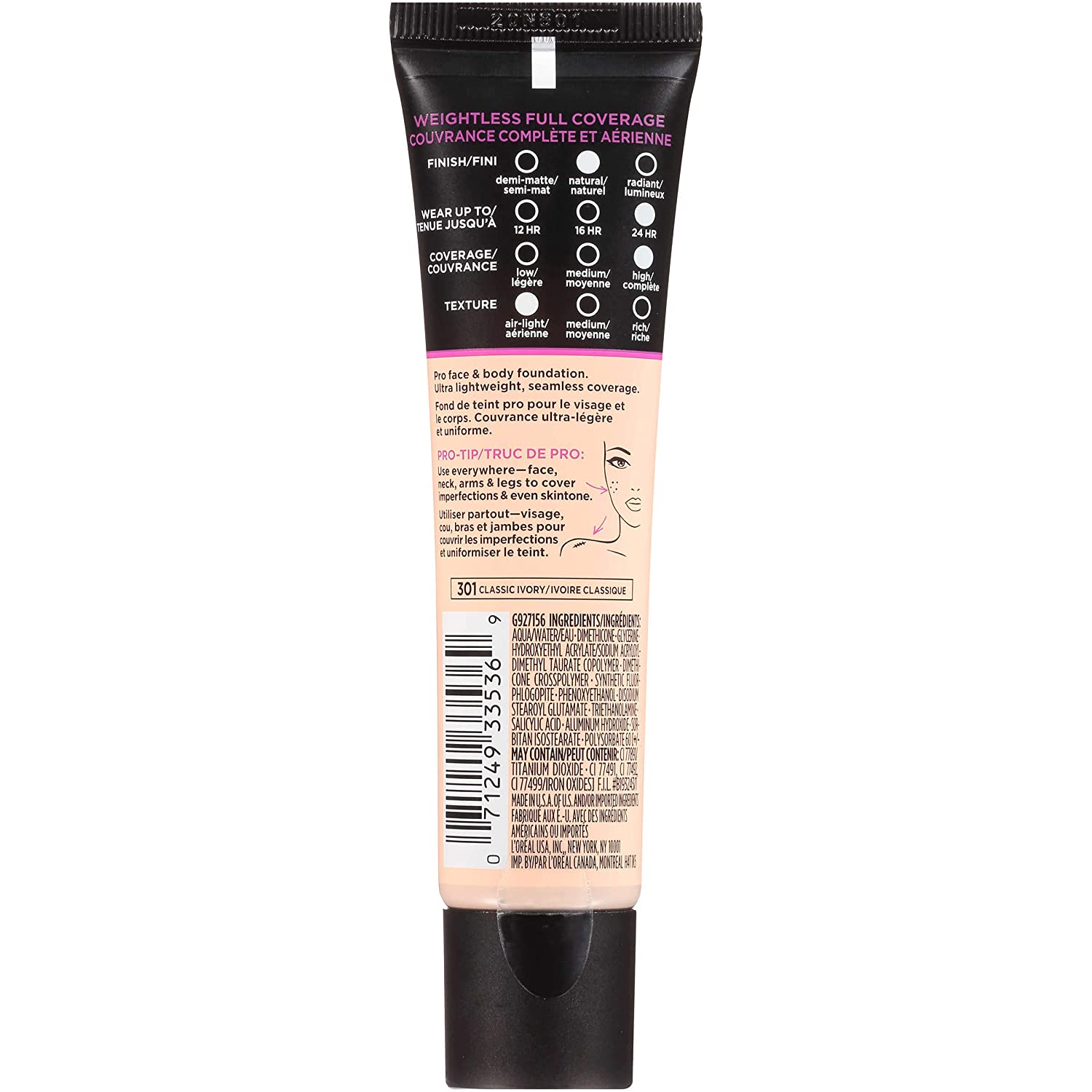 L'ORÉAL Foundation Tube