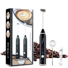 2 in 1 Electric Rechargeable Coffee Beater & Milk Frother