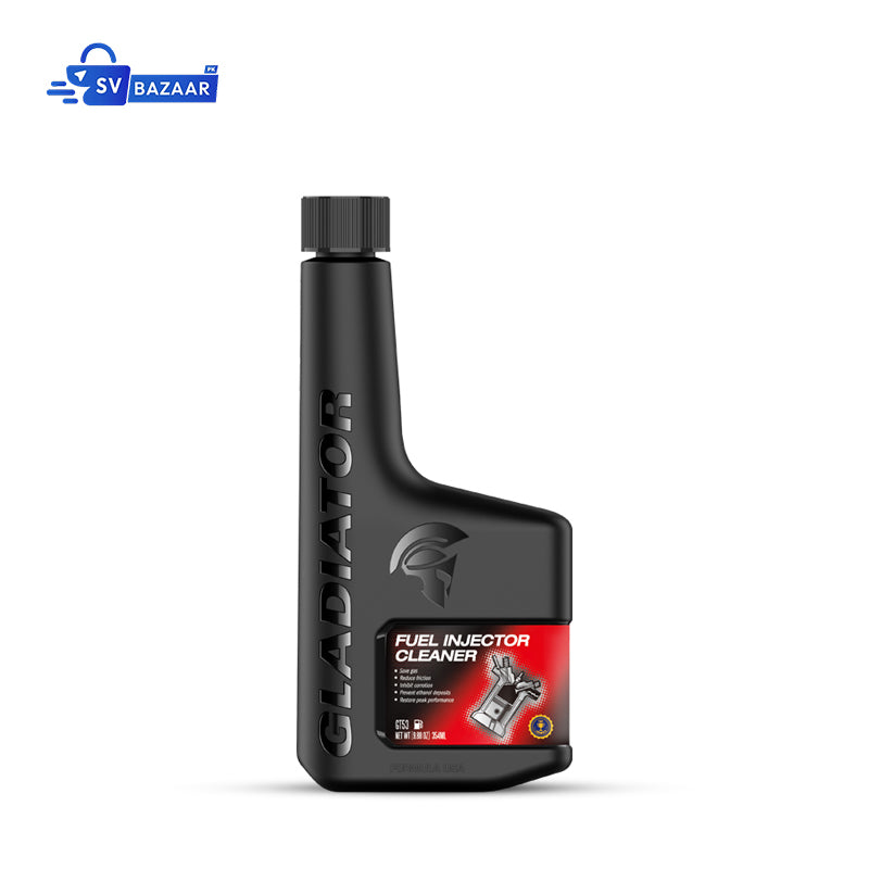 Fuel Injector Cleaner for Petrol 350ML - Gladiator Engine Fuel System Cleaner for Vehicle