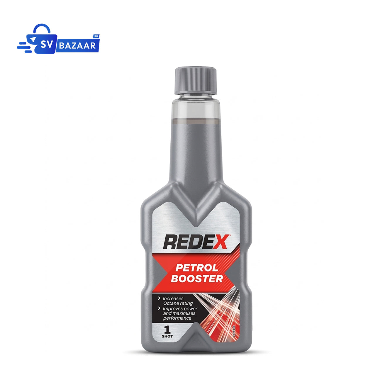 Redex Petrol Booster – Octane Booster Fuel Additive for Engine Power (1 Shot)