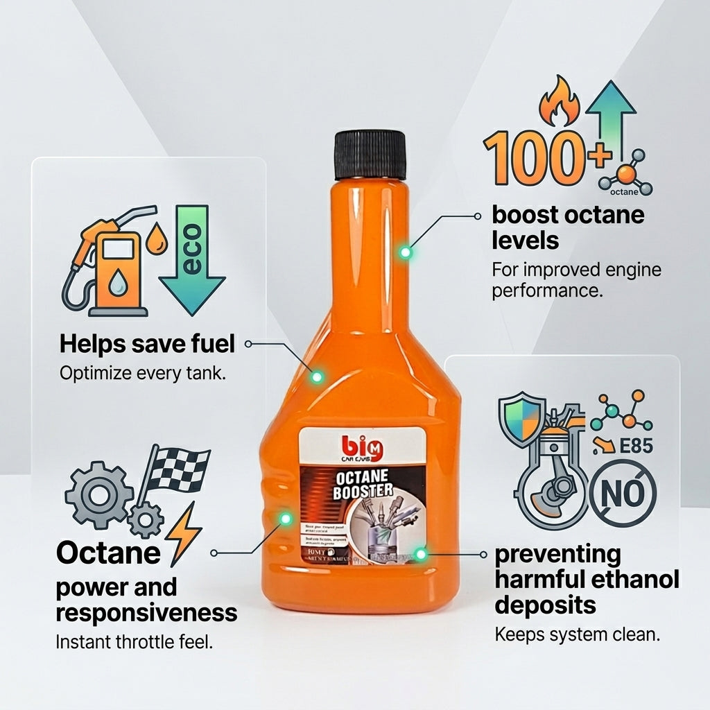 Big M Octane Booster 250ml – Petrol Fuel Additive for Engine Performance & Cleaning