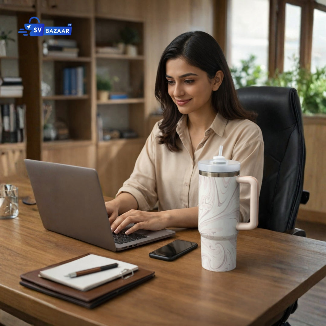 Stanley Marble Tumbler - 40oz