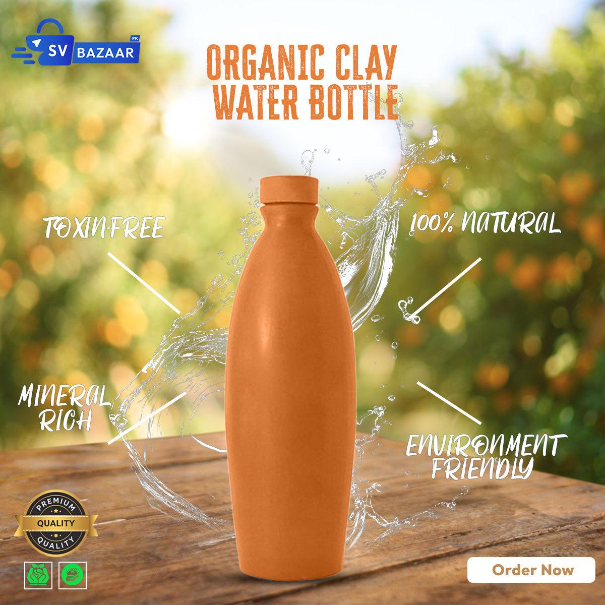 Desi Clay Water bottle 1000ml - SV Bazaar